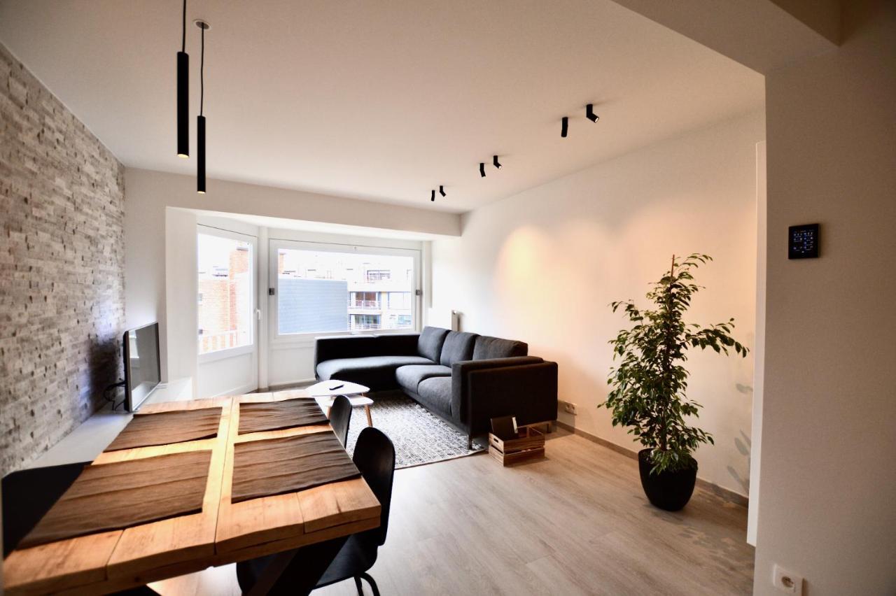 Ruim En Lichtrijk Appartement Op 100M Van Zee Te Коксейде Экстерьер фото